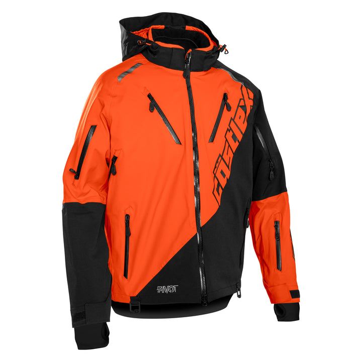 Castle X Men's Pivot G1 Jacket - Orange/Black