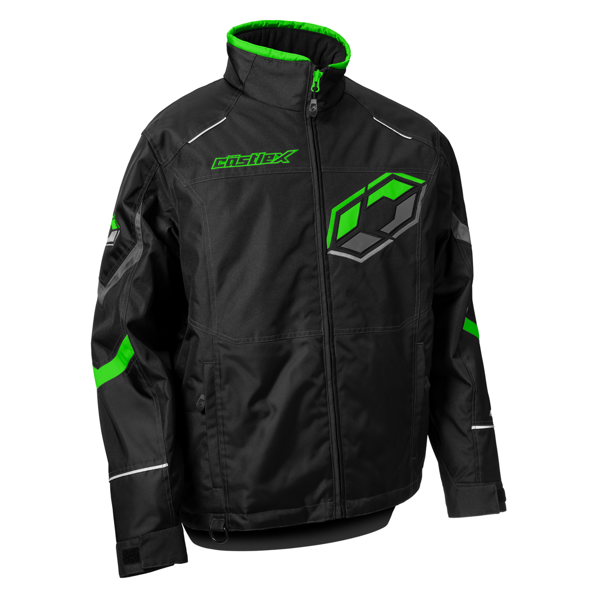 Castle X Men's Platform G7 Jacket - Black/Green