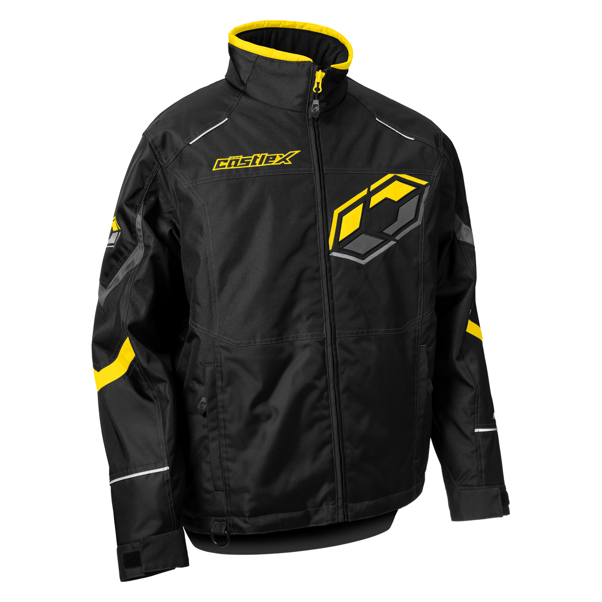 Castle X Men's Platform G7 Jacket - Black/Yellow
