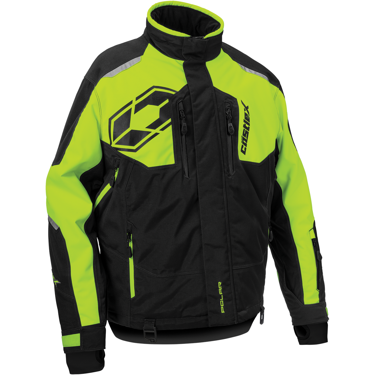 Castle X Men's Polar G2 Jacket - Hi-Vis/Black