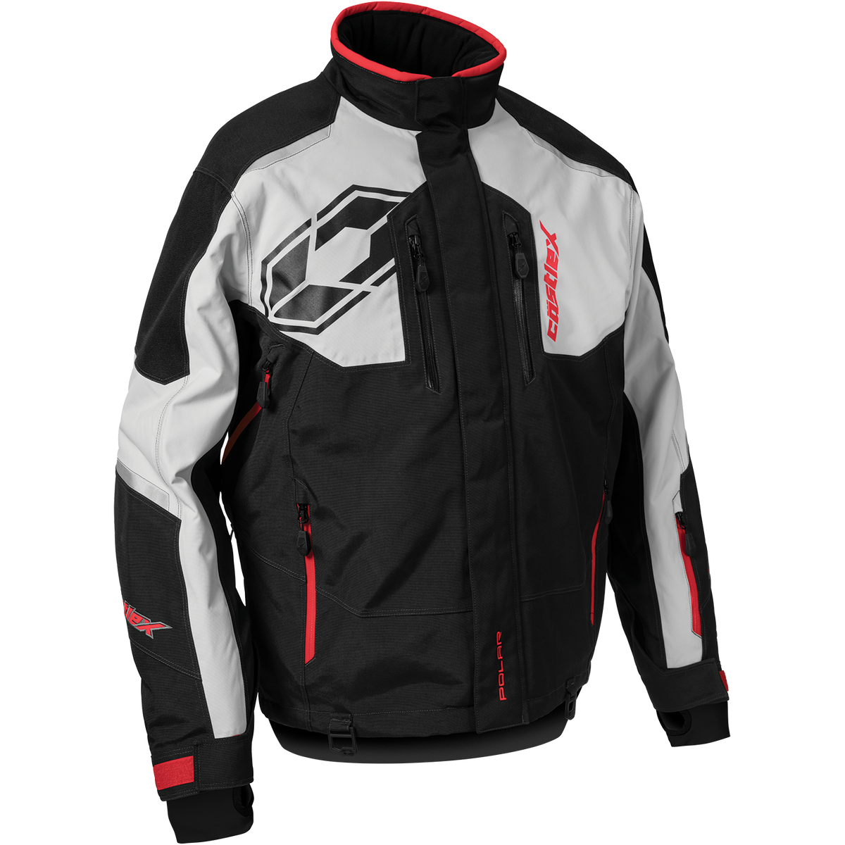 Castle X Men's Polar G2 Jacket - Silver/Black/Red
