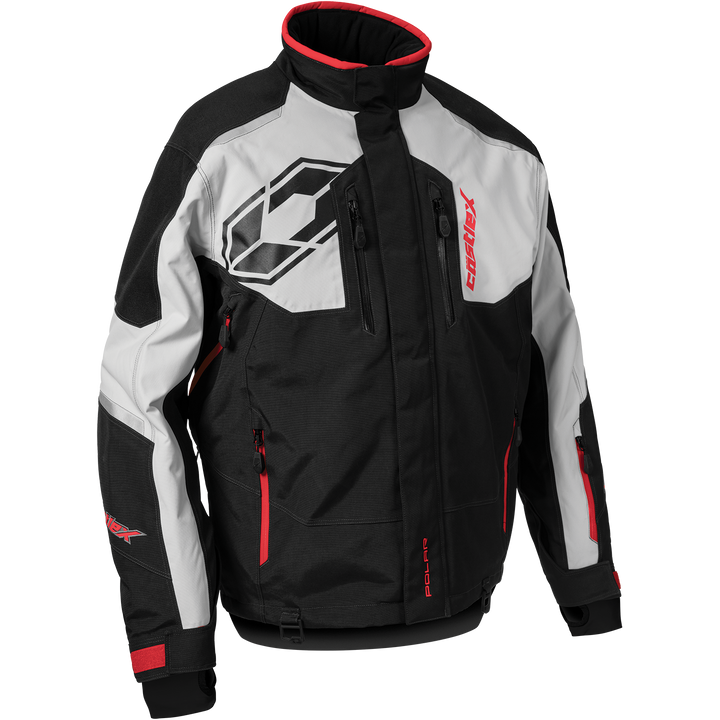 Castle X Men's Polar G2 Jacket - Silver/Black/Red