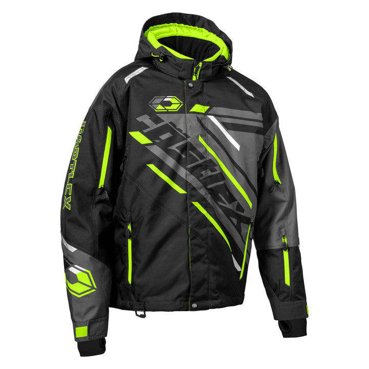 Castle X Men's React G1 Jacket - Hi-Vis/Black/Charcoal