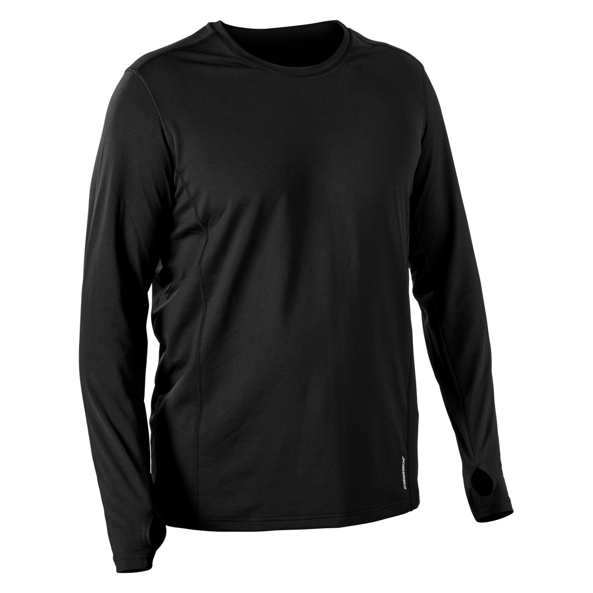 Castle X Men's Regulator Long Sleeve Crew Base Layer - Black