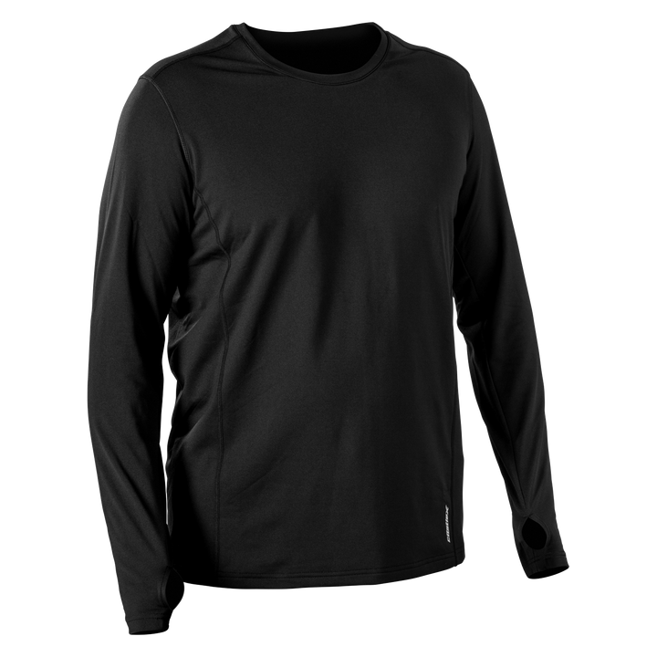 Castle X Men's Regulator Long Sleeve Crew Base Layer - Black