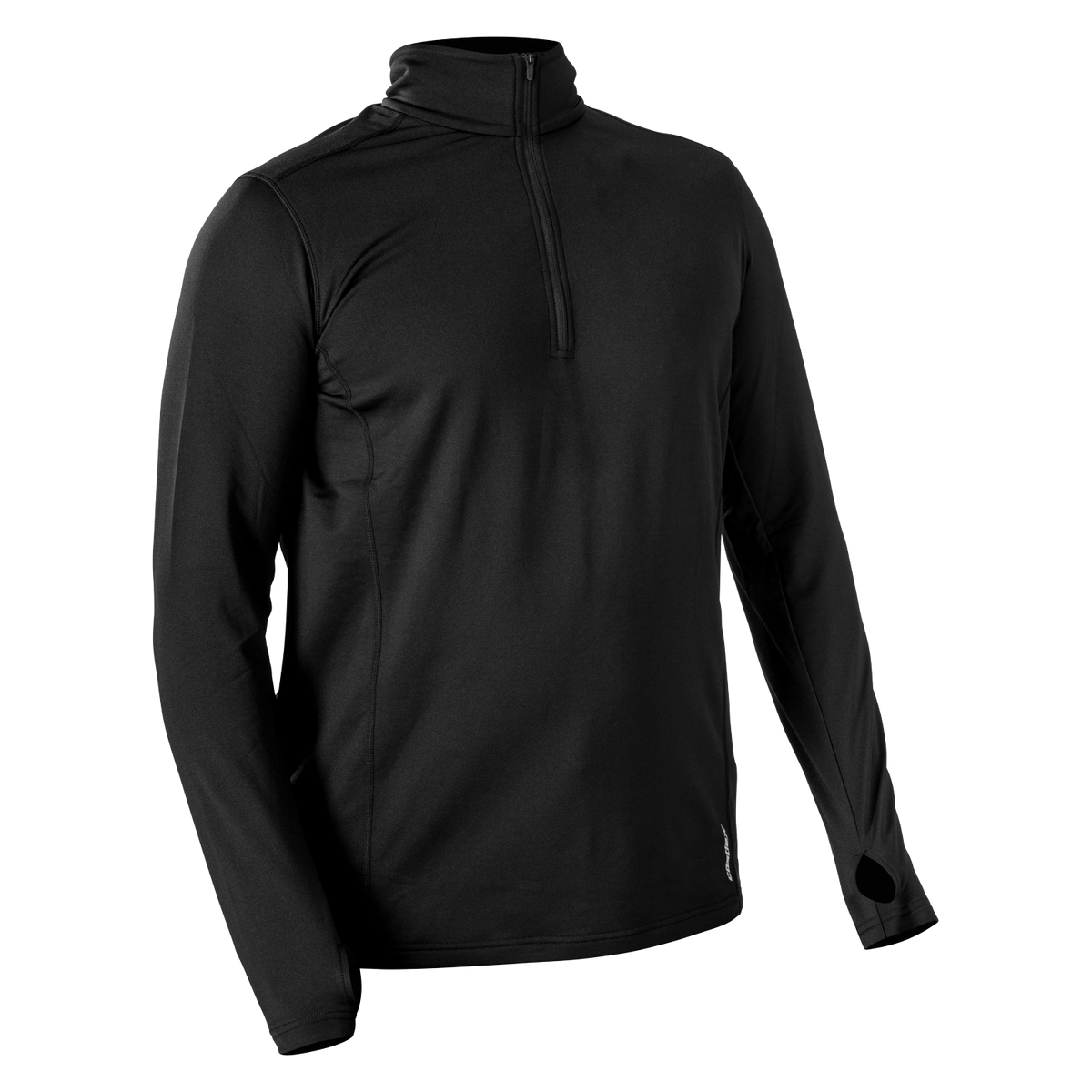 Castle X Men's Regulator Quarter-Zip Base Layer Top - Black