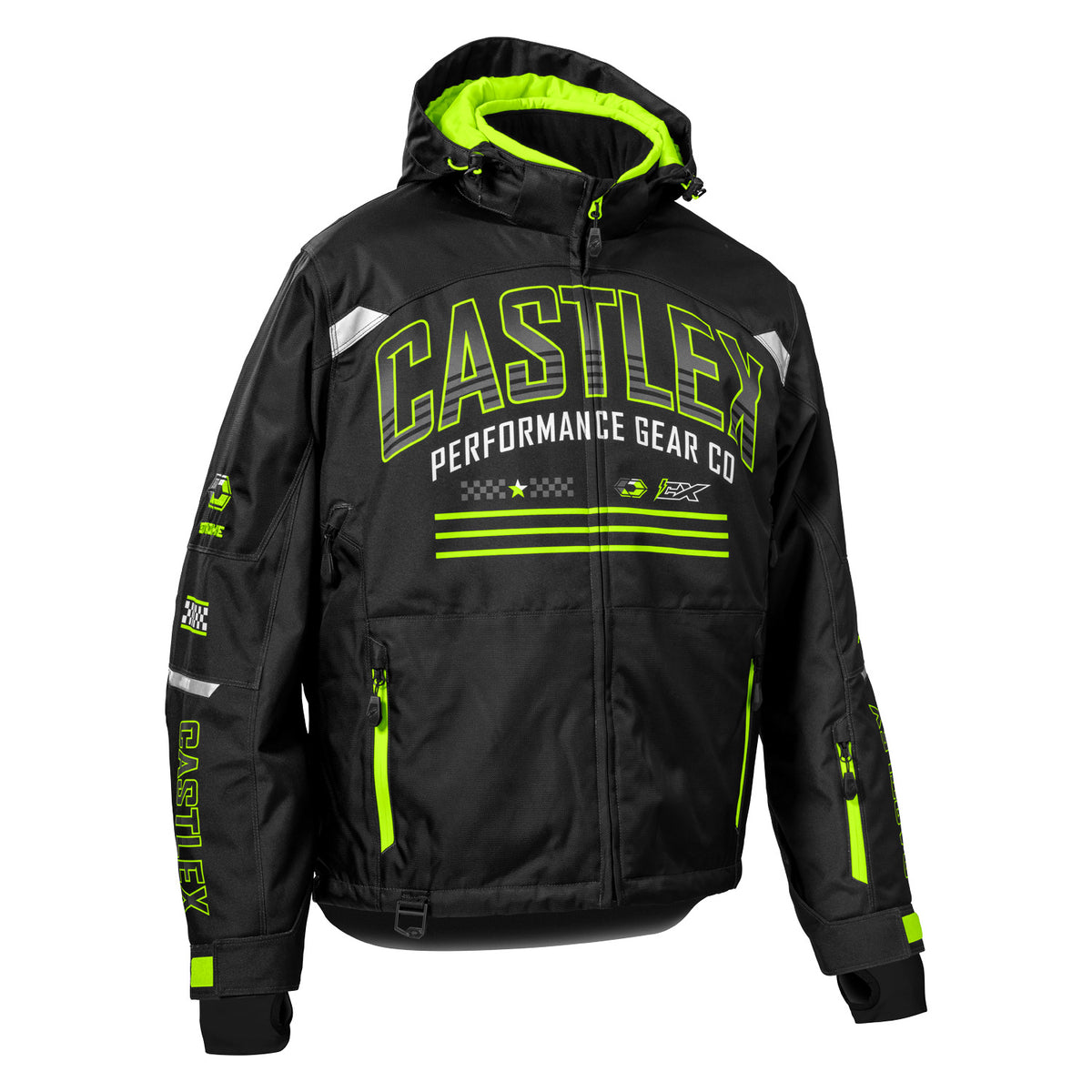 Castle X Men's Strike G7 Jacket - Black/Hi-Vis