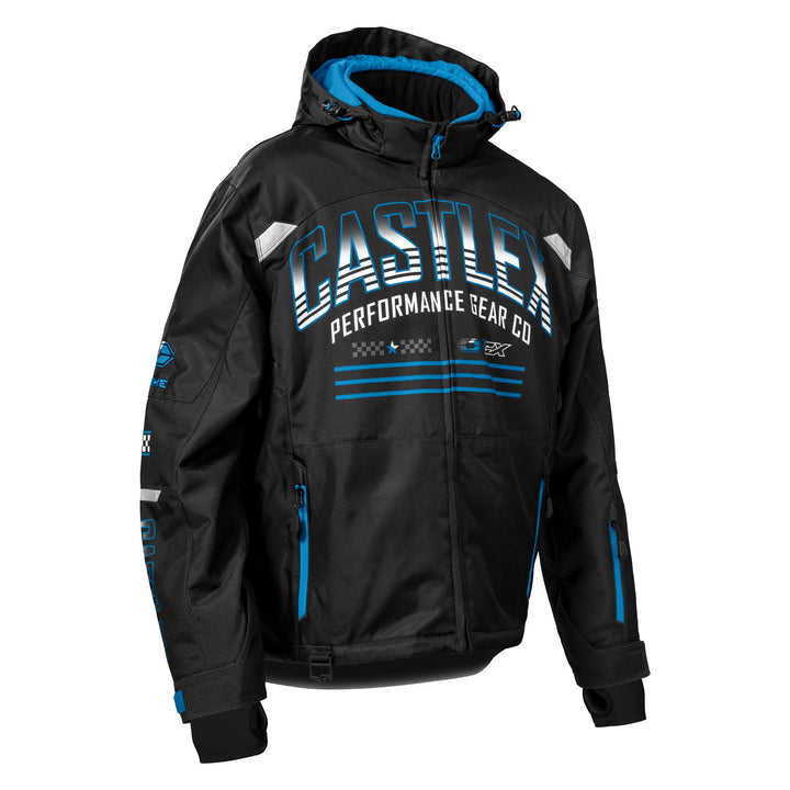 Castle X Men's Strike G7 Jacket - Black/Process Blue