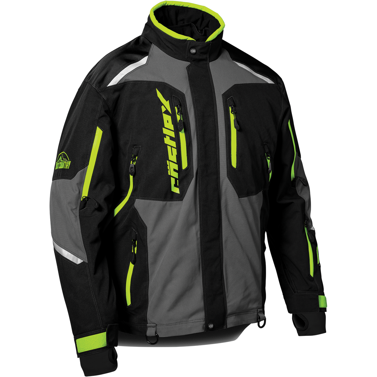 Castle X Men's Thrust G3 Jacket - Charcoal/Hi-Vis/Black