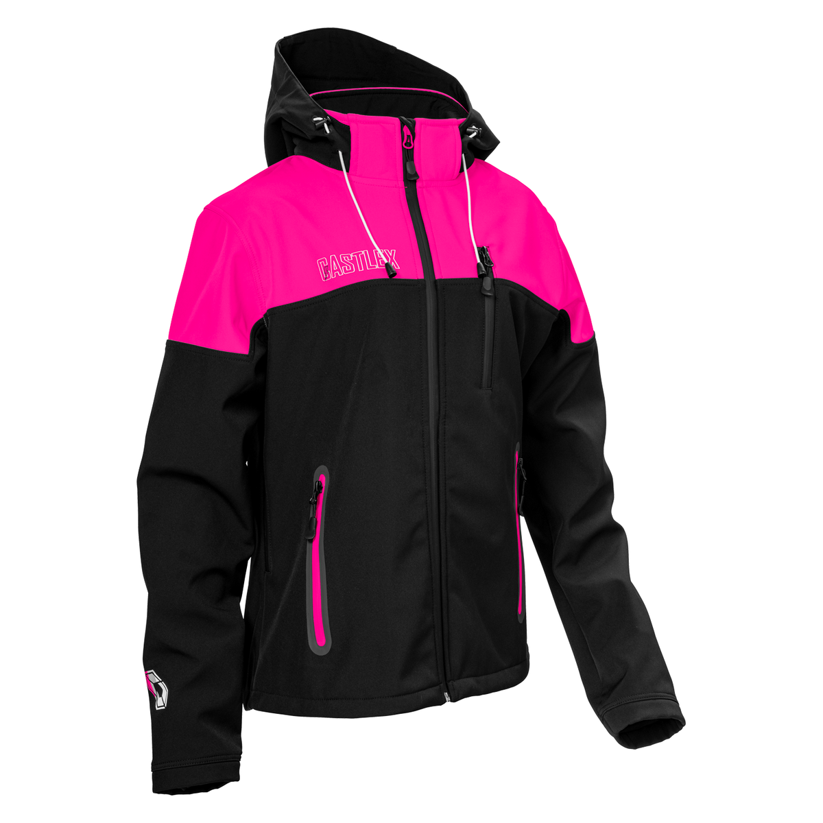 Castle X Women's Barrier G5 Jacket - Pink Glo/Black