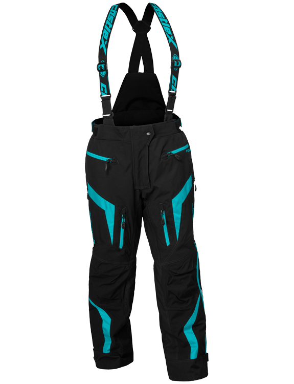 Castle X Women's Fuel G8 Pant - Black/Turquoise