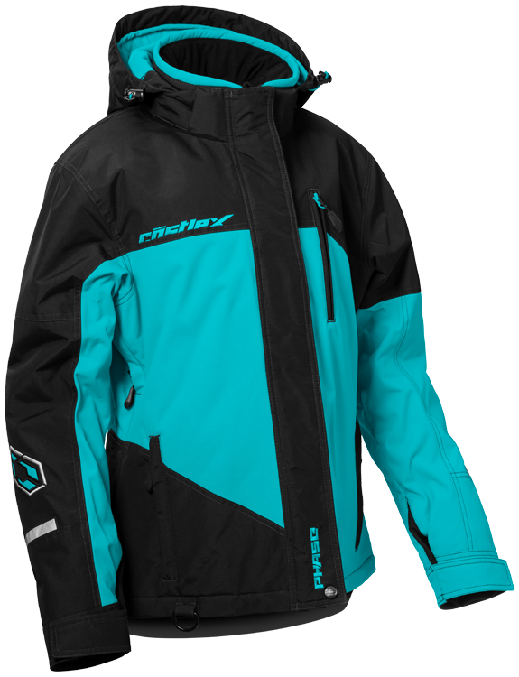 Castle X Women's Phase G4 Jacket - Black/Turquoise