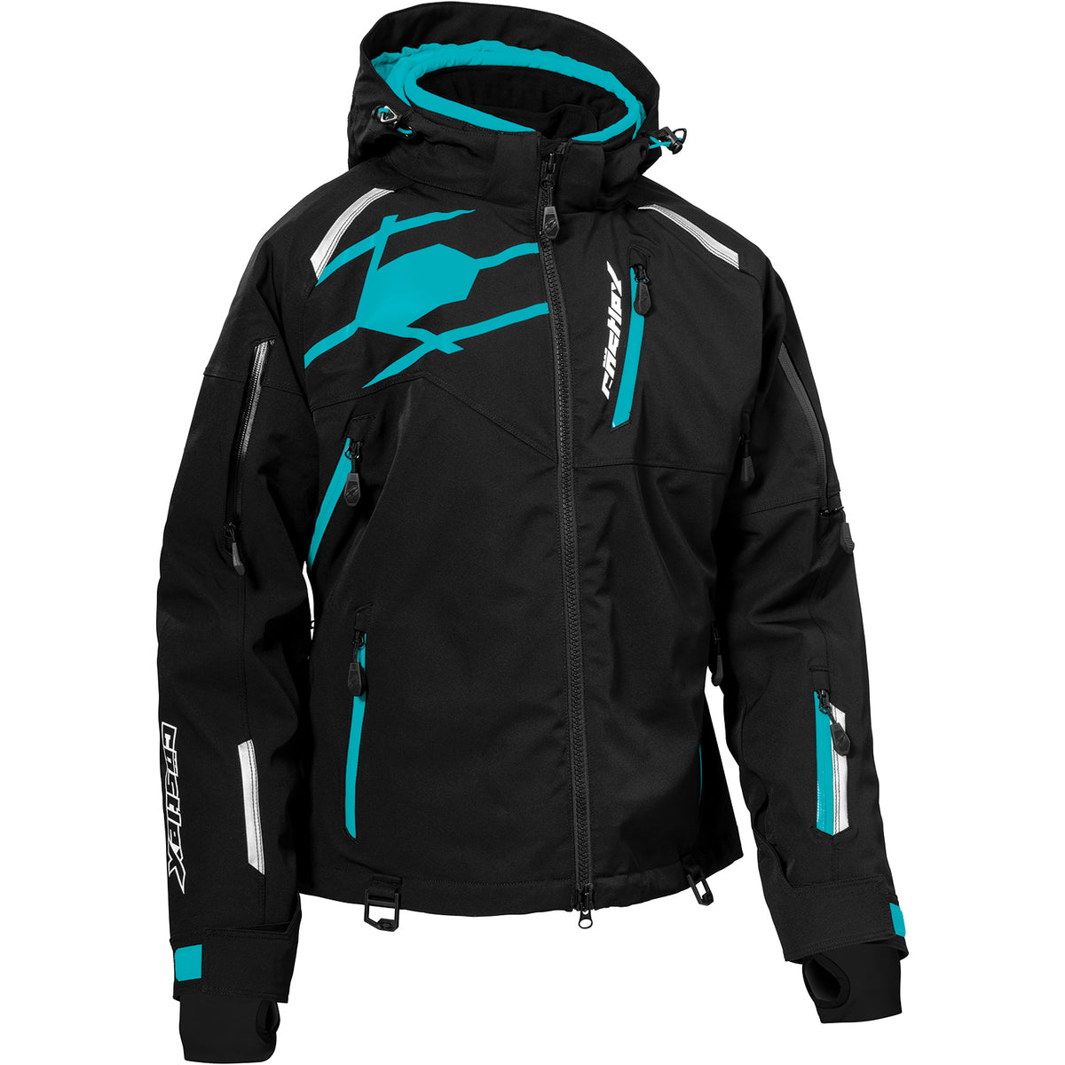 Castle X Women's Pivot G1 Jacket - Black/Turquoise
