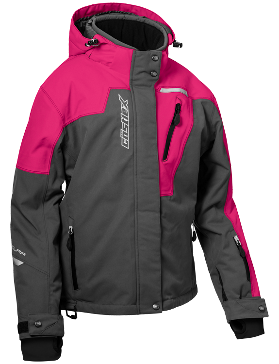 Castle X Women's Polar G2 Jacket - Charcoal/Rose