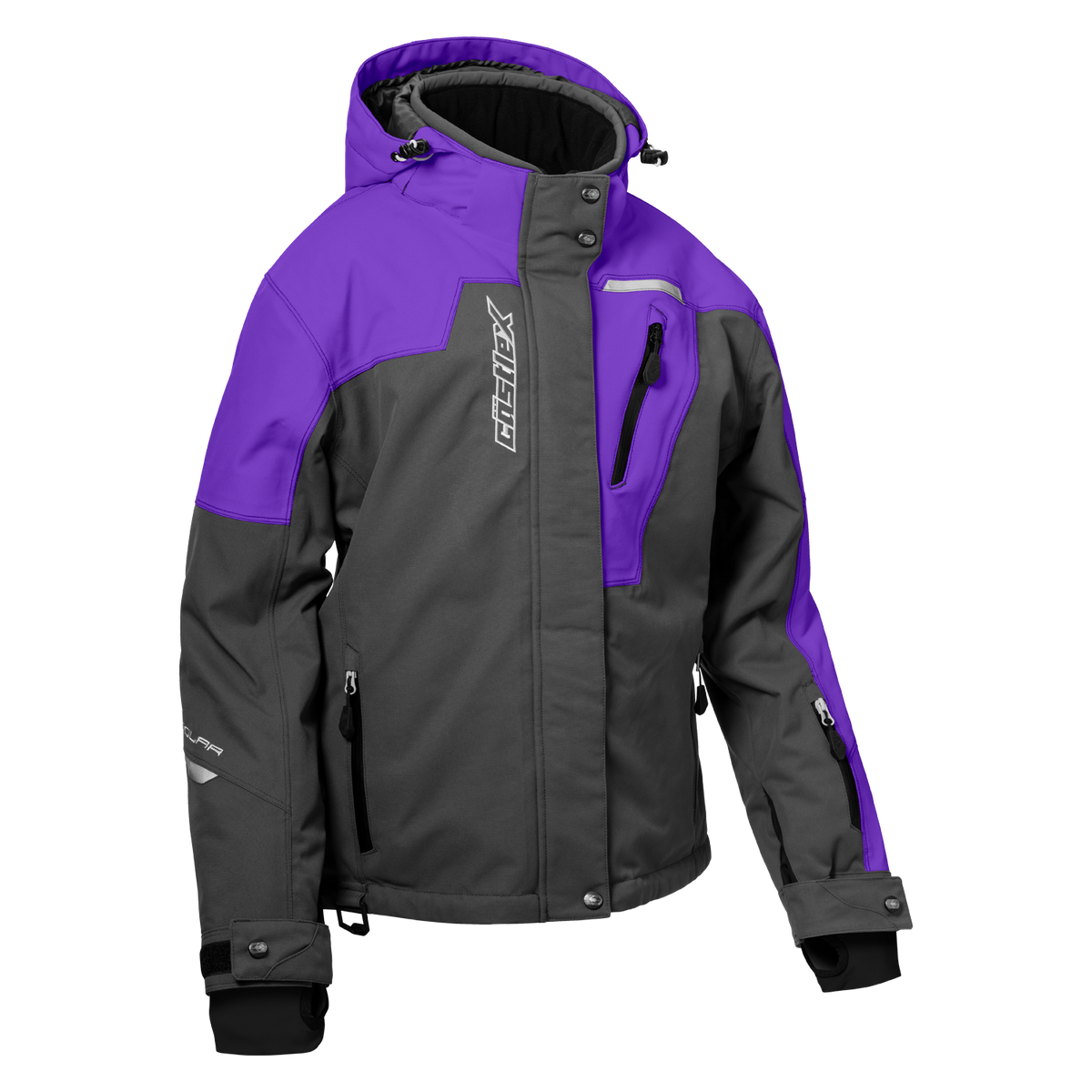 Castle X Women's Polar G2 Jacket - Grape/Charcoal