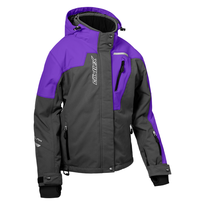 Castle X Women's Polar G2 Jacket - Grape/Charcoal