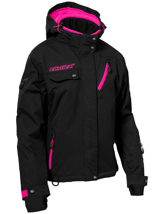 Castle X Women's Powder G3 Jacket - Black/Pink Glo