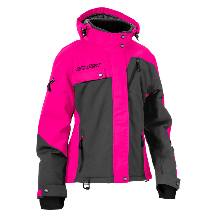 Castle X Women's Powder G3 Jacket - Pink Glo/Charcoal