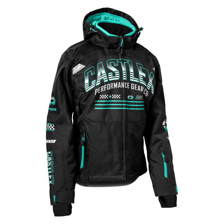 Castle X Women's Strike G7 Jacket - Black/Mint