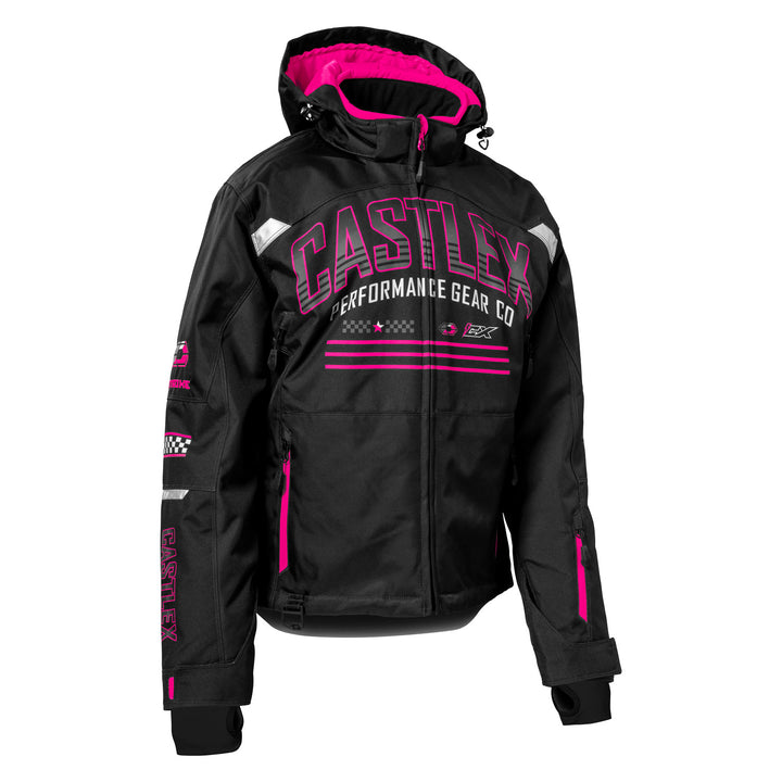 Castle X Women's Strike G7 Jacket - Black/Pink Glo