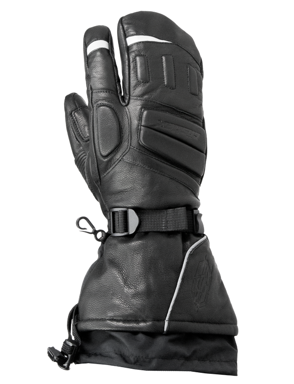 Castle X Women's TRS G2 3-Finger Mitt - Black