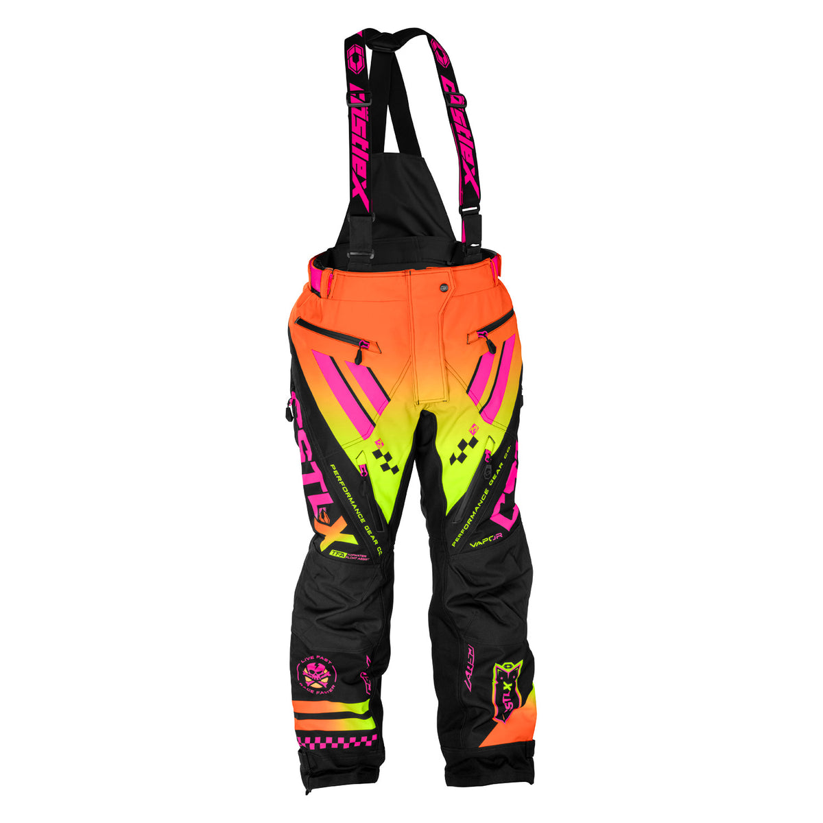 Castle X Women's Vapor G1 CX1 Pant - Pink Glo/Orange
