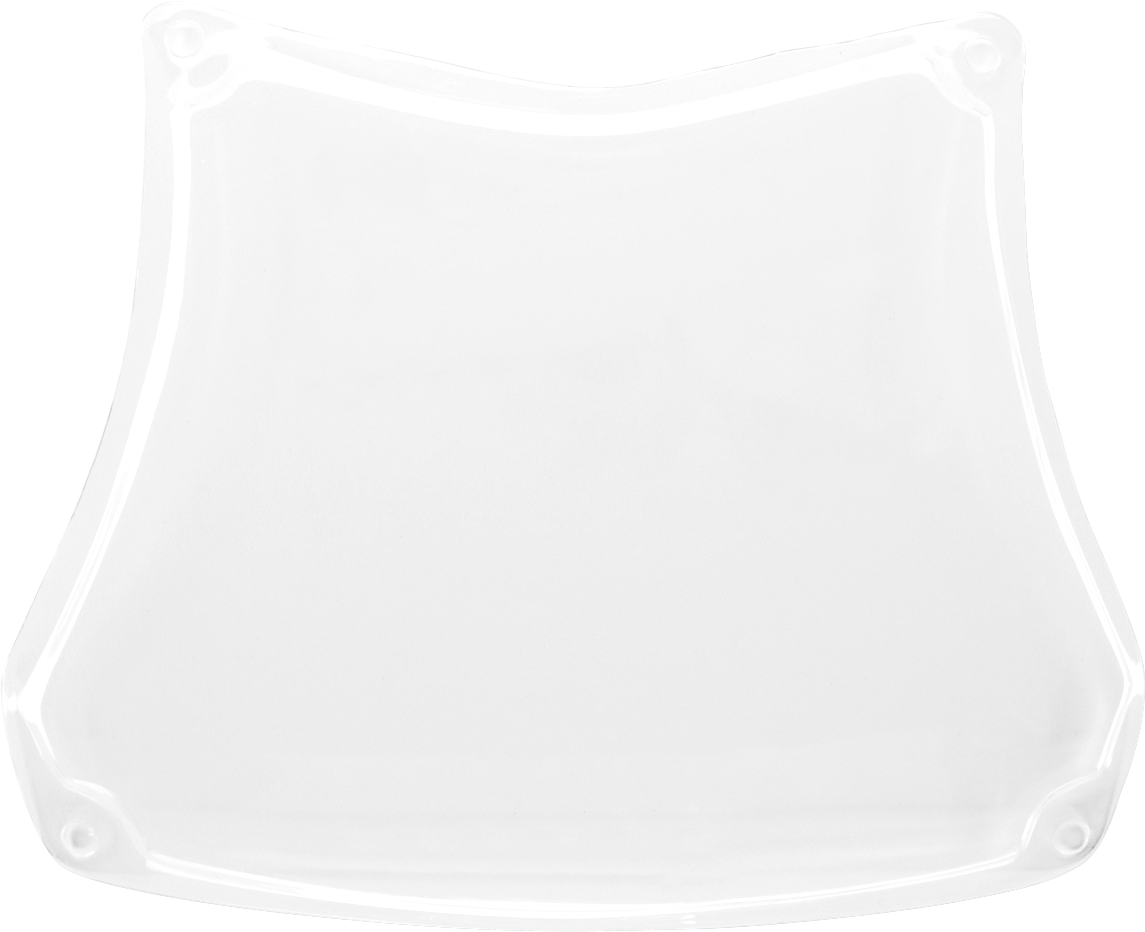 Thor Sentinel Roost Deflector Clear Number Plate