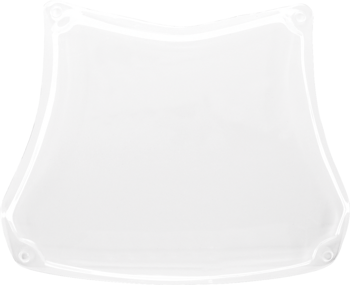 Thor Sentinel Roost Deflector Clear Number Plate